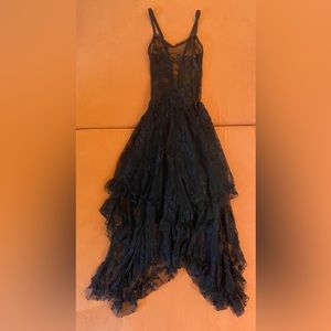 Widow Sheer Lace Dress